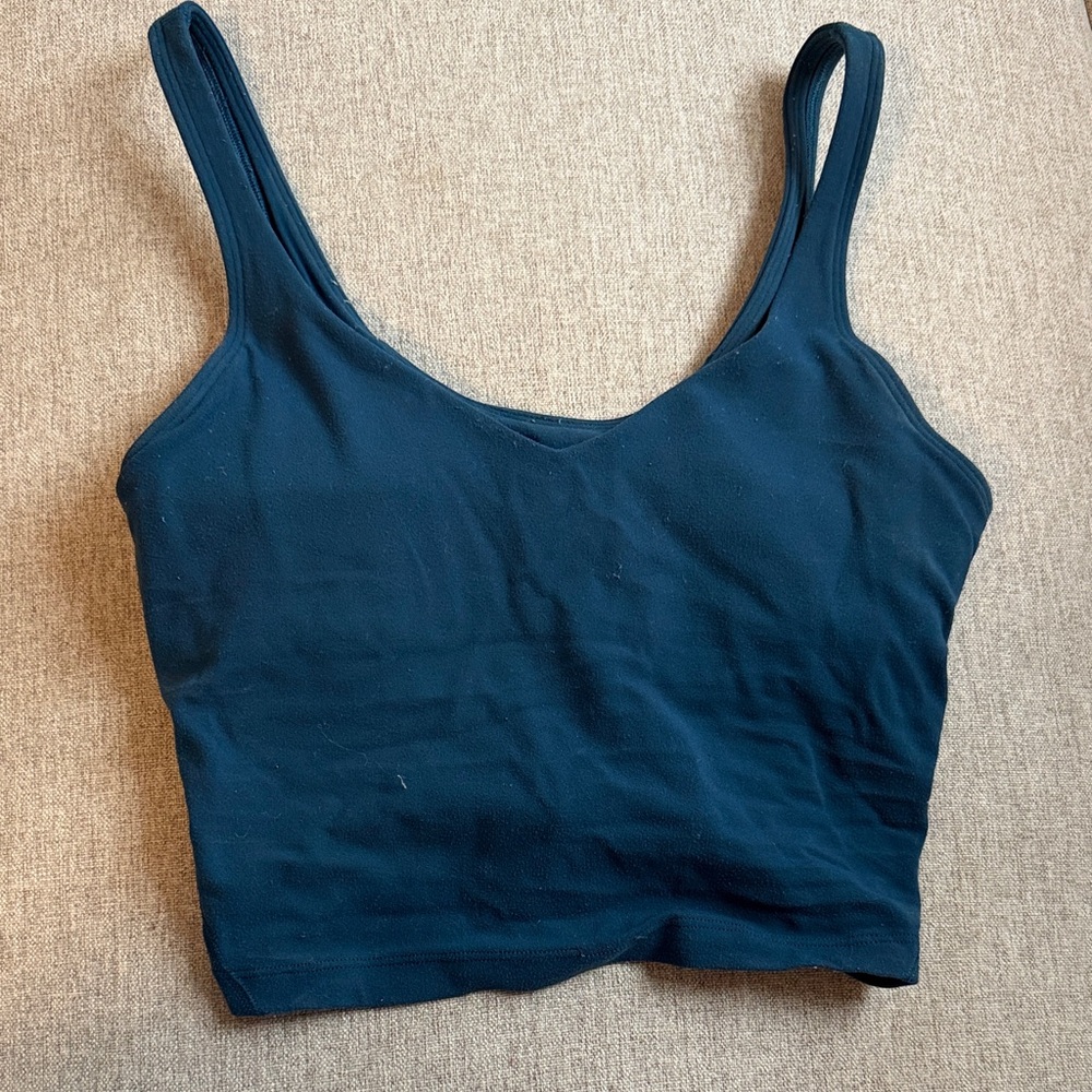lululemon athletica Navy Tank Top